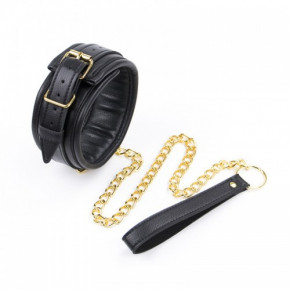 DS Fetish | Ошейник с поводком DS Fetish Collar black with leash. Ціна: 870 грн