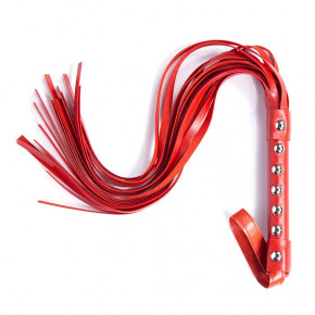 DS Fetish | Красный флоггер с шипами DS Fetish Studded flogger red. Ціна: 280 грн