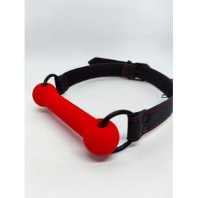 DS Fetish | Кляп DS Fetish Mouth silicone gag red/black. Цена: 550 грн