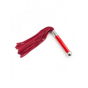 DS Fetish | Флоггер DS Fetish Leather flogger suede red. Цена: 820 грн