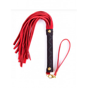 DS Fetish | Флоггер DS Fetish Leather flogger S red. Ціна: 499 грн