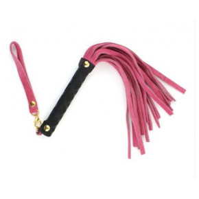 DS Fetish | Флоггер DS Fetish Leather flogger S pink. Ціна: 499 грн