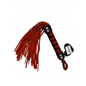 DS Fetish | Флоггер DS Fetish Leather flogger M orange. Цена: 930 грн