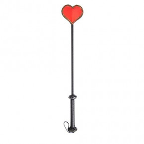 DS Fetish | Стек DS Fetish Crop heart red/black. Ціна: 590 грн