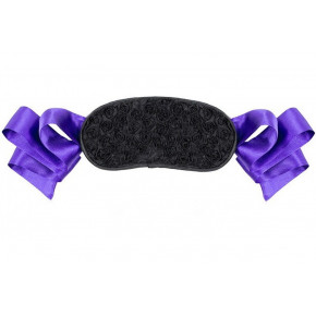 DS Fetish | Маска DS Fetish Blindfold black/purple. Цена: 250 грн