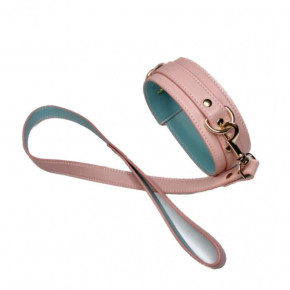 DS Fetish | Ошейник с поводком DS Fetish Collar with leash pink. Ціна: 950 грн