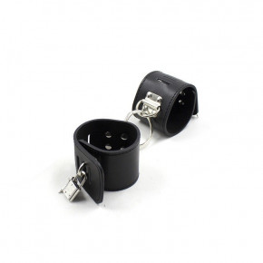 DS Fetish | Наручники DS Fetish Hasp-style wrist restraints black. Ціна: 495 грн