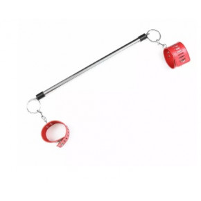 DS Fetish | Распорка DS Fetish Metal ankle spreader bar red. Цена: 1 295 грн