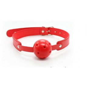 DS Fetish | Кляп DS Fetish breathable ball gag red plastic. Ціна: 395 грн