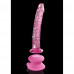 Dream toys | Фаллоимитатор стеклянный с присоской Pipedream Icicles Pink (17 см). Цена 2 950 грн. Фото: 3