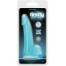 NS Novelties | Фаллоимитатор светящийся NS Novelties FIREFLY SMOOTH GLOWING DONG BLUE 5". Цена 1 230 грн. Фото: 1