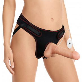 Lovetoy | Страпон Vibrating Easy Strapon Set 7.5". Ціна: 2457 грн