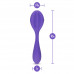 Blush Novelties | Универсальный вибратор для пар Blush Wellness Duo Purple. Цена 3 590 грн. Фото: 3