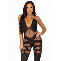 Leg Avenue | Комбинезон Feels Like Love Opaque Bodystocking Black. Цена 1 499 грн