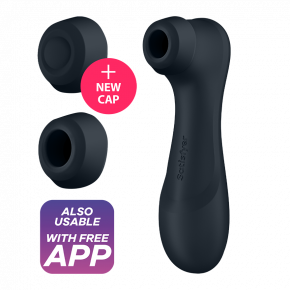 Satisfyer | Вакуумный стимулятор Pro 2 Generation 3 Connect App Dark Grey. Цена: 2 471 грн