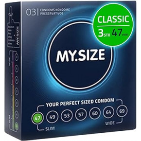 My.Size | Презервативи - My.Size 47, 3 шт.. Цена: 148 грн