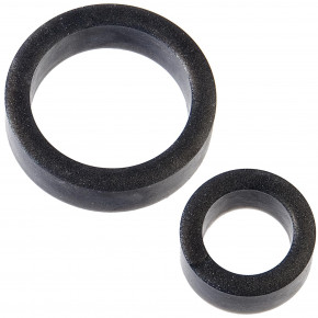 Doc Johnson | Набор эрекционных колец Doc Johnson Platinum Premium Silicone - The C-Rings - Charcoal. Ціна: 789 грн