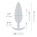 B-Vibe | Анальна пробка b-Vibe Twist Texture Plug Large з вібрацією. Ціна 4899 грн. Фото: 6