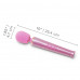 LE WAND | Вібратор мікрофон Le Wand Petite All That Glimmers Collection Pink. Ціна 8995 грн. Фото: 3