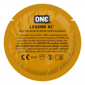 One | Презерватив One Legend XL разные картинки. Ціна: 225 грн