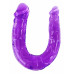 Baile | Фаллоимитатор двустронний Baile Double Dong Purple 12" (29.8 см). Цена 319 грн. Фото: 1