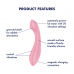 Satisfyer | Вибратор Satisfyer G-Force Pink. Цена 1 375 грн. Фото: 7