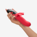 Fun Factory | Пульсатор-кролик Fun Factory BI STRONIC FUSION India Red. Ціна 7499 грн. Фото: 3