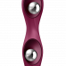Satisfyer | Ділдо Satisfyer Double Ball-R Red. Ціна 1095 грн. Фото: 4