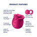 Satisfyer | Вакуумний кліторальний стимулятор Satisfyer Pro 2 Classic Blossom. Ціна 1095 грн. Фото: 7