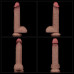 Lovetoy | Фаллоимитатор LoveToy Dual Layered Silicone Cock 9" Brown (23.5 см). Цена 2 106 грн. Фото: 4