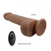 Pretty Love | Реалістичний вібратор Pretty Love Tommy Vibrator 8.9" Light Brown. Ціна 3392 грн. Фото: 6