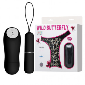 Baile | Wild butterfly 20-function vibrations remote control bullet Black. Цена: 1 377 грн