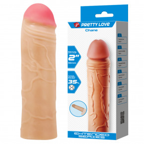 Pretty Love Chane Penis Extender 18 cm Flesh