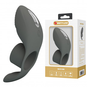 Baile | Pretty Love Silicone 7 Function Rechargeable Vibro Cock Ring Black. Ціна: 1125 грн