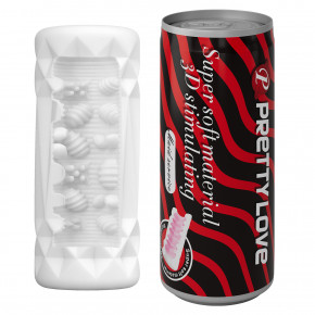 Baile | Pretty Love Pop-Top Can Masturbator 11cm Red. Ціна: 170 грн