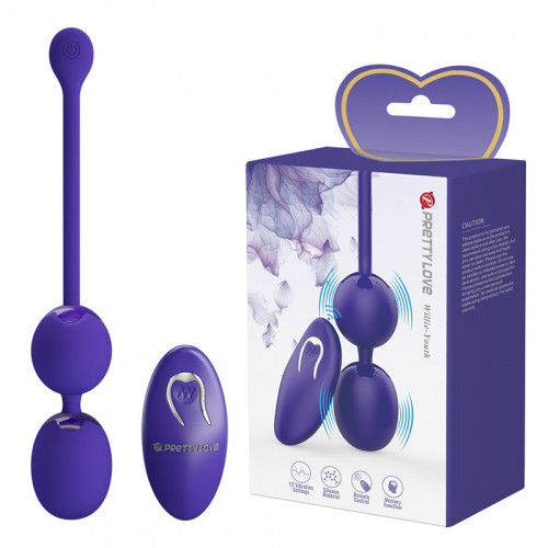 Baile | Pretty Love Willie Youth rechargeable kegel ball Blue. Ціна 1109 грн Baile | Pretty Love Willie Youth rechargeable kegel ball Blue. Ціна 1109 грн