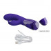 Baile | Вібратор - Pretty Love Cerberus Licking Vibrator Blue. Цена 1 161 грн. Фото: 1