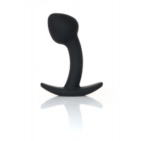 BOYS of TOYS | Анальна пробка Silicone Black Curved Plug S. Ціна 300 грн