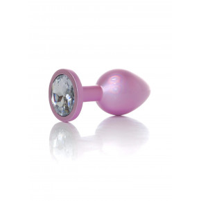 BOYS of TOYS | Анальна пробка - Jewellery Pearl Pink Plug Clear M. Ціна: 590 грн