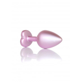BOYS of TOYS | Анальна пробка - Jewellery Pearl Pink Heart Plug Clear M. Цена: 443 грн