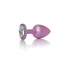 BOYS of TOYS | Анальна пробка - Jewellery Pearl Pink Plug Clear L. Цена: 515 грн