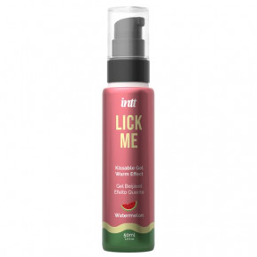 Intt | Лубрикант - Intt Lick Me Watermelon Kissable Gel With Warm Effect, 50 мл. Цена: 776 грн