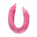 Baile | Двосторонній фалоімітатор - Double Dolphin Pink. Ціна 471 грн. Фото: 1