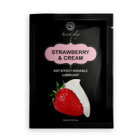 Secret Play | Лубрикант - Secret Play Strawberry & Cream, 10 мл. Цена 107 грн