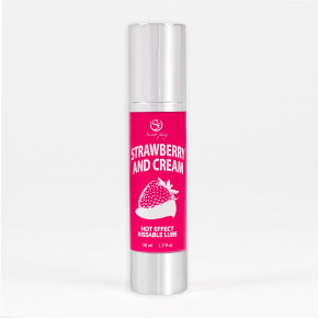 Secret Play | Лубрикант - Secret Play Strawberry & Cream, 50 мл. Цена: 431 грн