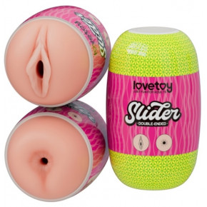 Lovetoy | Мастурбатор - Slider Double-Ended Masturbator Vagina and Anus. Цена: 805 грн