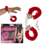 OOTB | Наручники Plush Handcuffs With Keys Red. Цена 290 грн