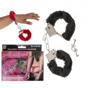 OOTB | Наручники Plush Handcuffs With Keys Black. Ціна: 290 грн