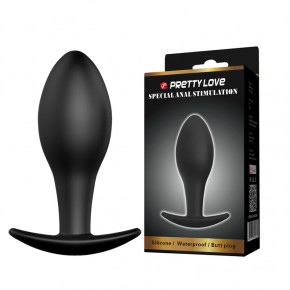 Baile | Анальна пробка - Pretty Love Special Anal Stimulation Butt Plug Black. Ціна: 341 грн