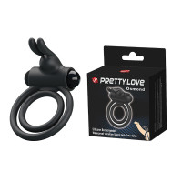 Baile | Ерекційне кільце - Pretty Love Osmond Cock Ring Black. Цена 595 грн